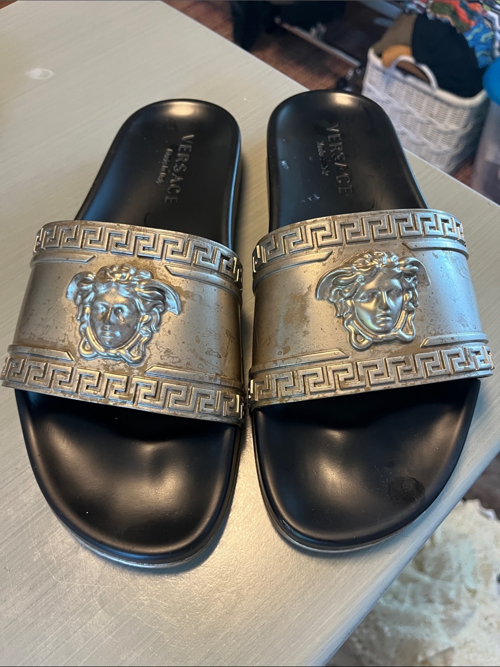 Versace Slides Sz 11?